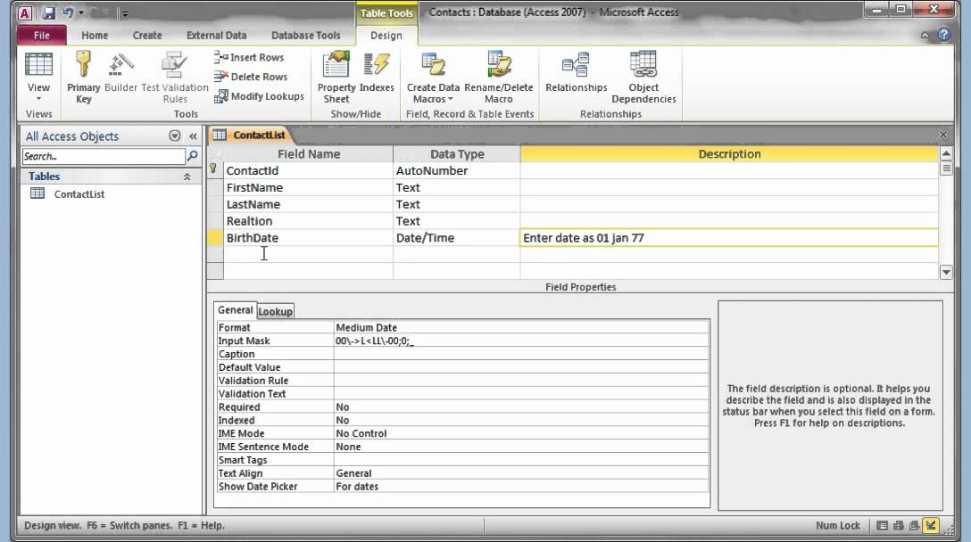 How To Use Microsoft Access 2007
