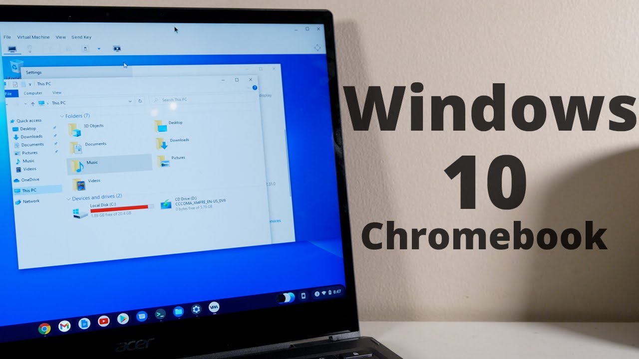 Does Chromebook Have Windows 10