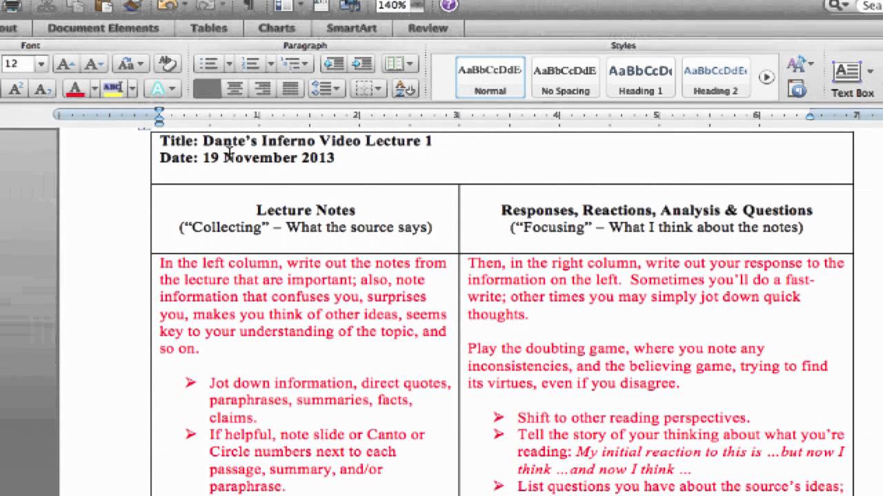 How To Create A Double Entry Journal On Microsoft Word