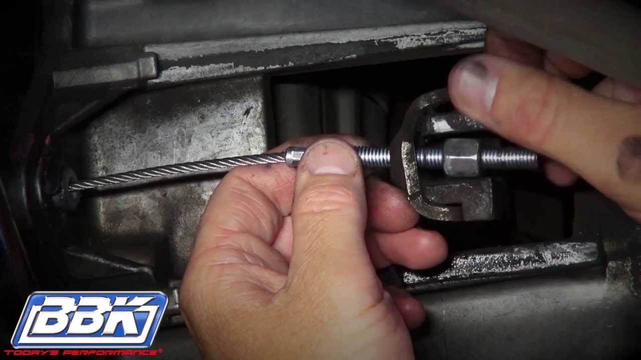 How To Adjust Mustang Firewall Clutch Cable