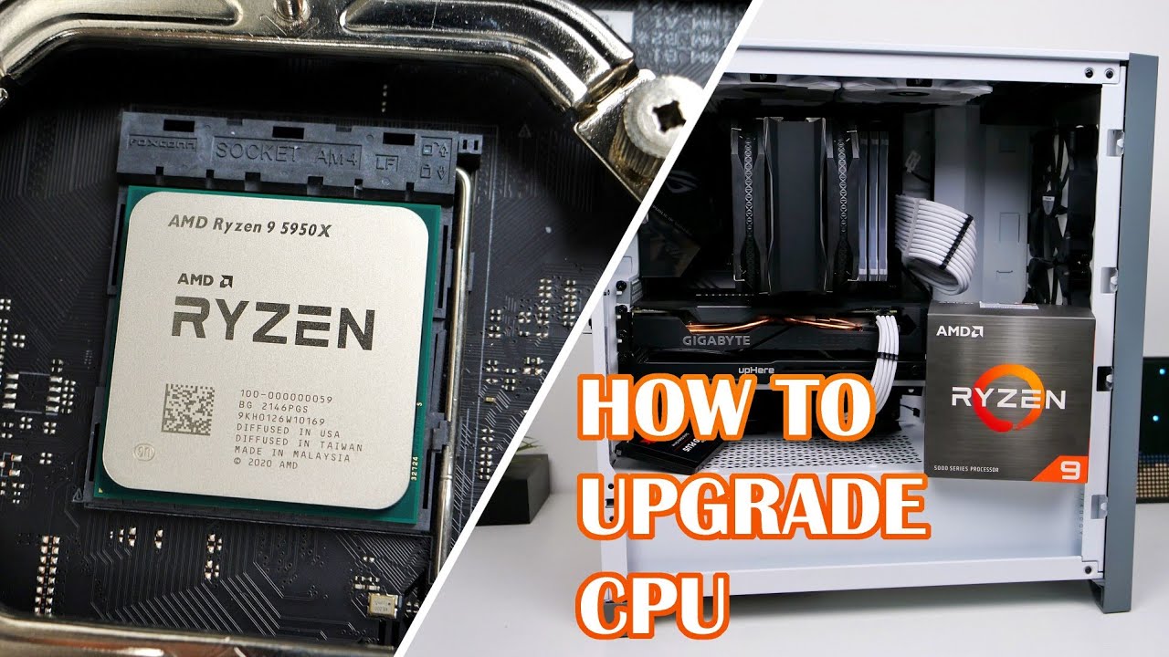 How To Replace Amd CPU