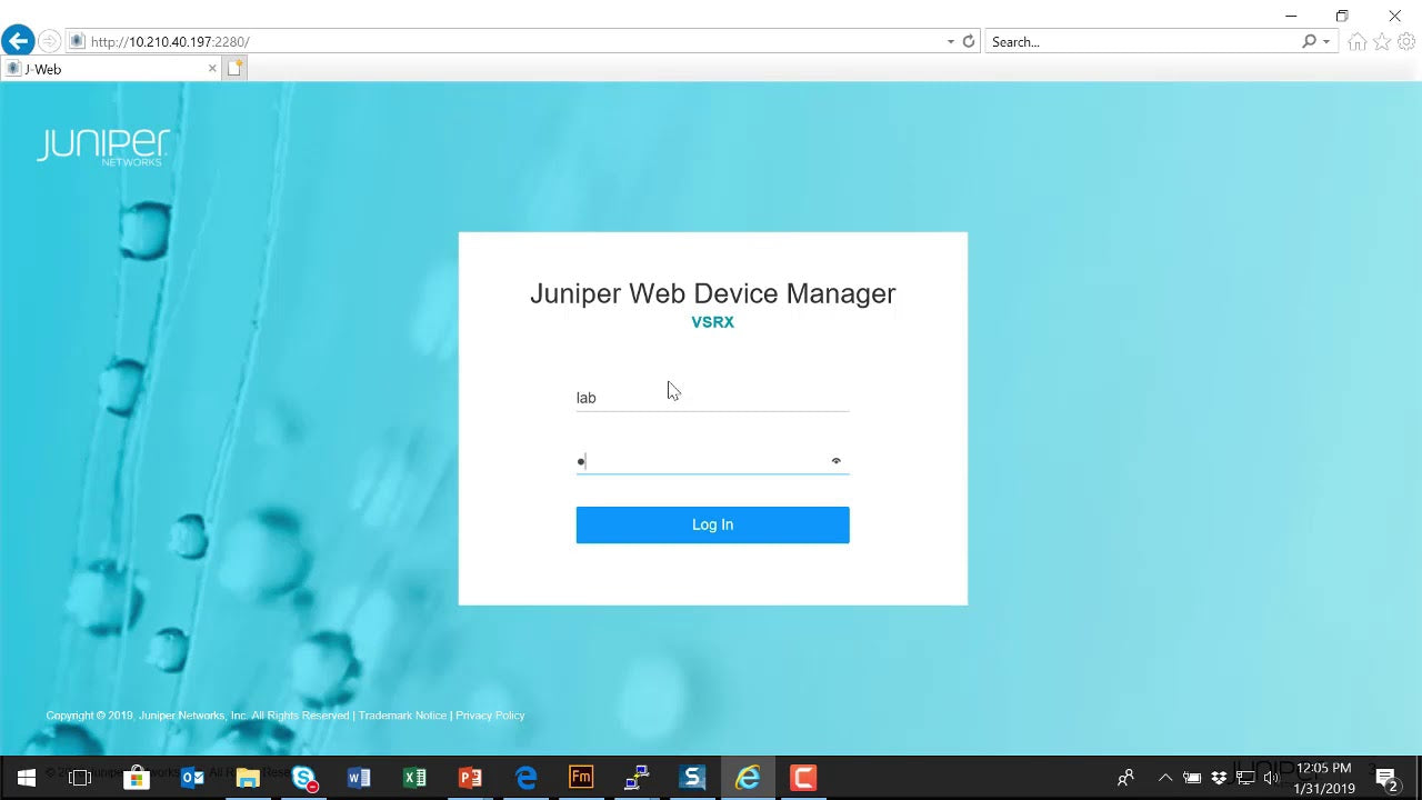 How To Access Juniper Firewall Via Web