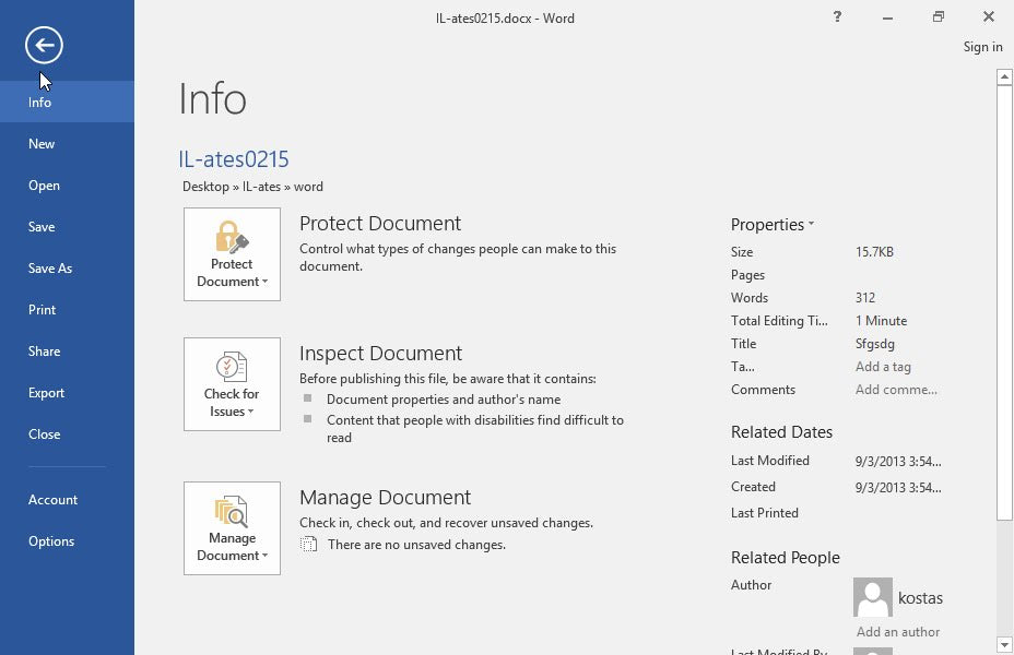 How To Close A Document Without Exiting Microsoft Word