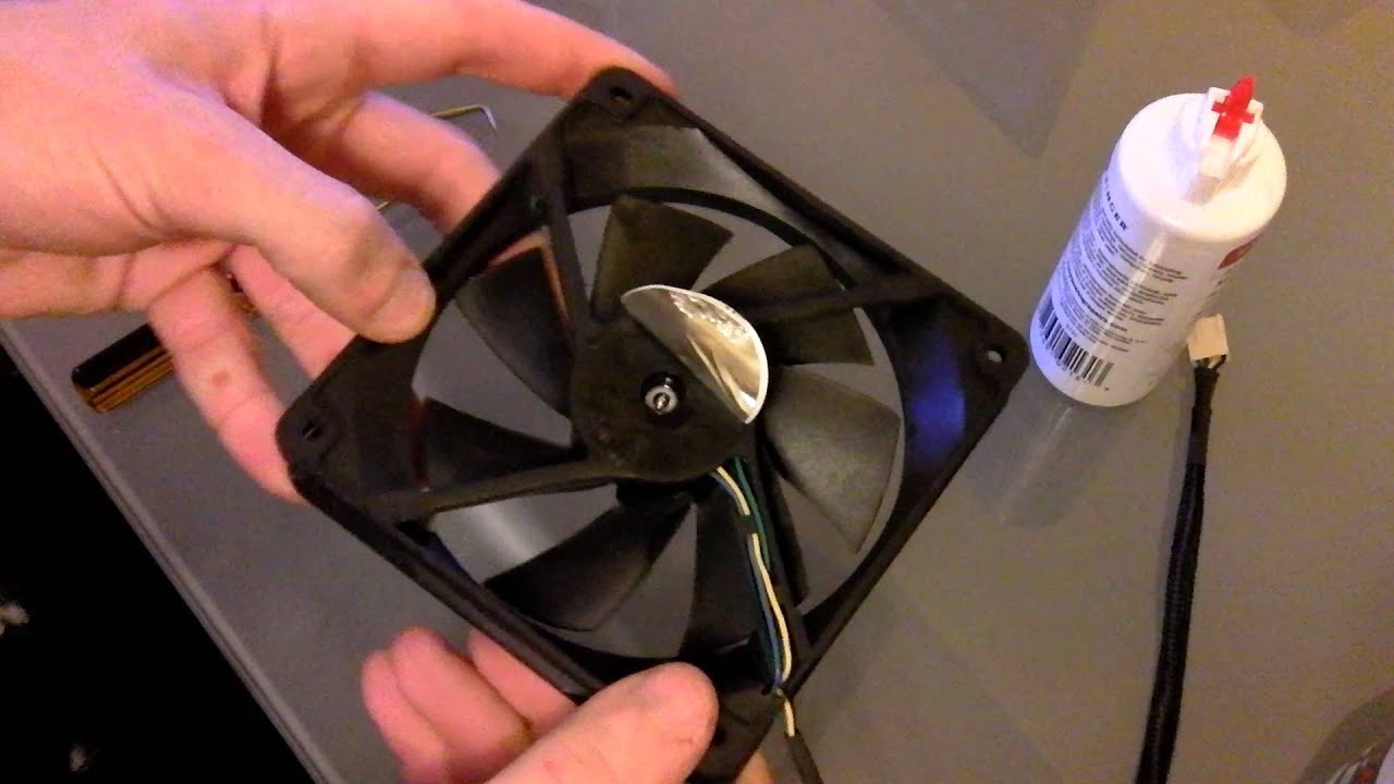 How To Oil A CPU Fan