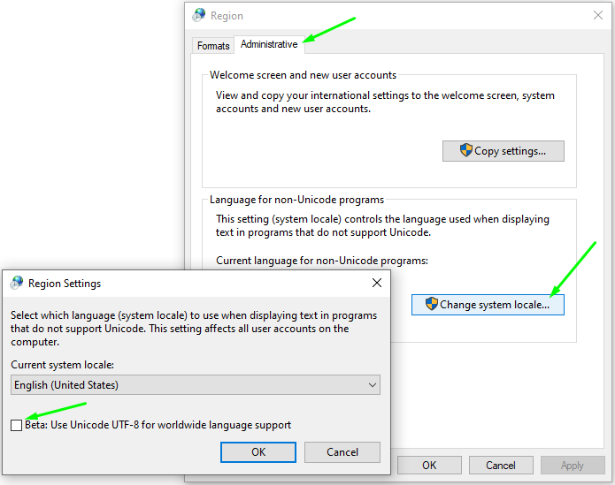 How To Set Utf-8 Encoding In Windows 10