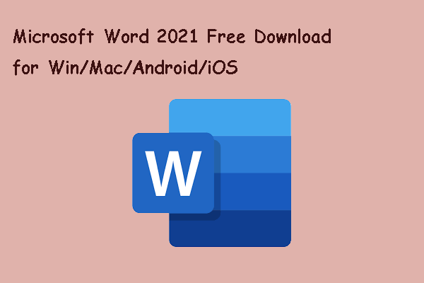 How To Download Microsoft Word 2021