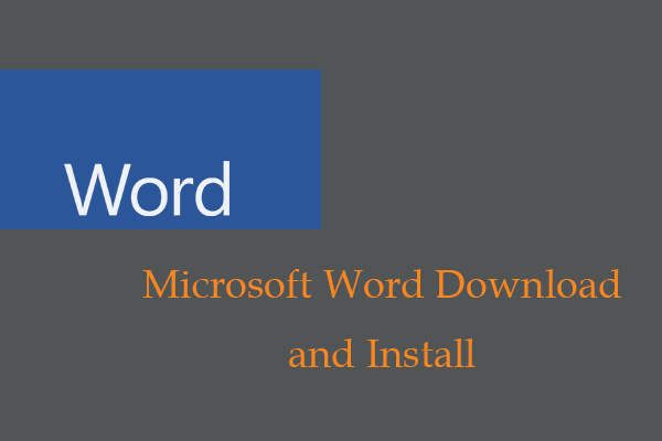 Word Download Windows 11