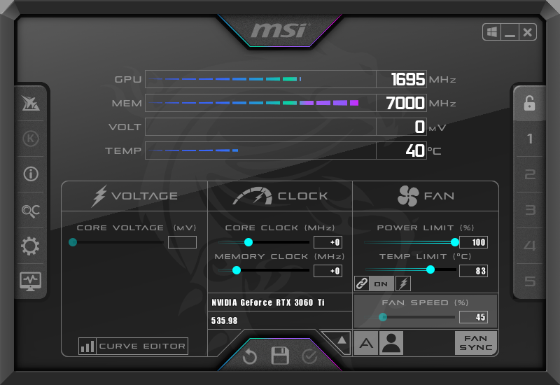 How To Change CPU Fan Speed Msi Afterburner