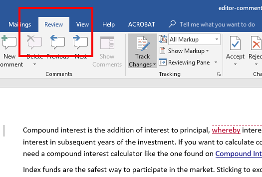 Microsoft Word How To Stop Tracking Changes