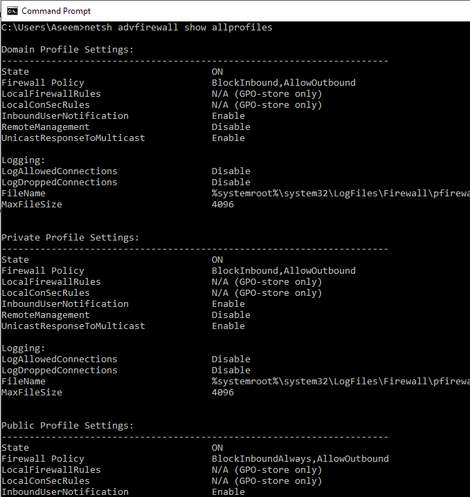 How To Turn Off Windows Firewall Using Command Prompt