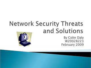 Network Security Threats And Solutions Ppt