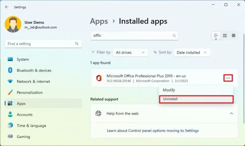 How To Remove Office 365 From Windows 11