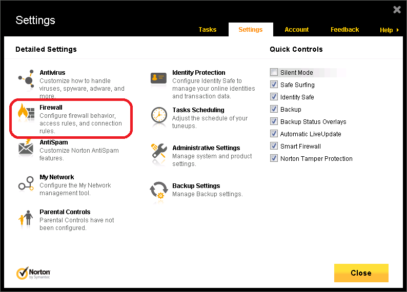 How To Configure Norton Firewall