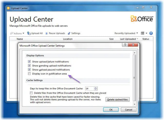 How To Remove Microsoft Office Upload Center