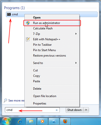 How To Open Command Prompt Windows 7