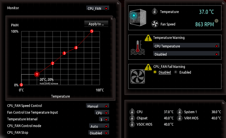 How To Change CPU Fan Curve