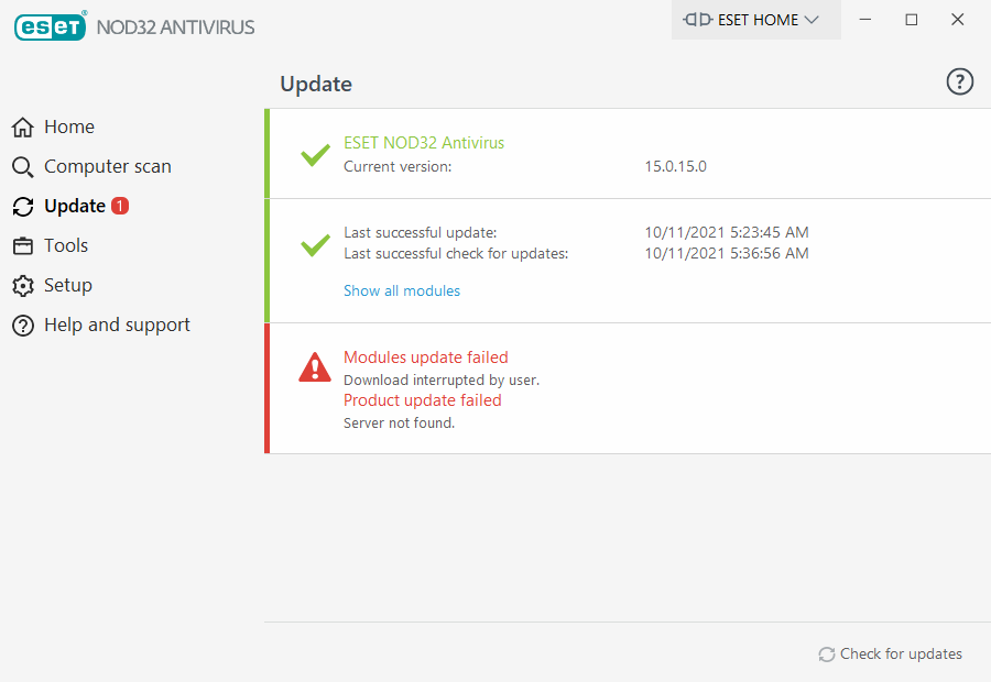 WWW.antivirus/Update/NOD32/ Eset_updvall