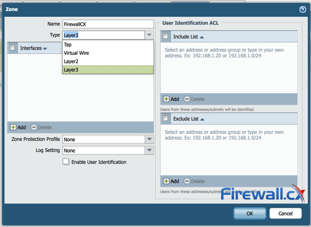 How To Create Zone In Palo Alto Firewall