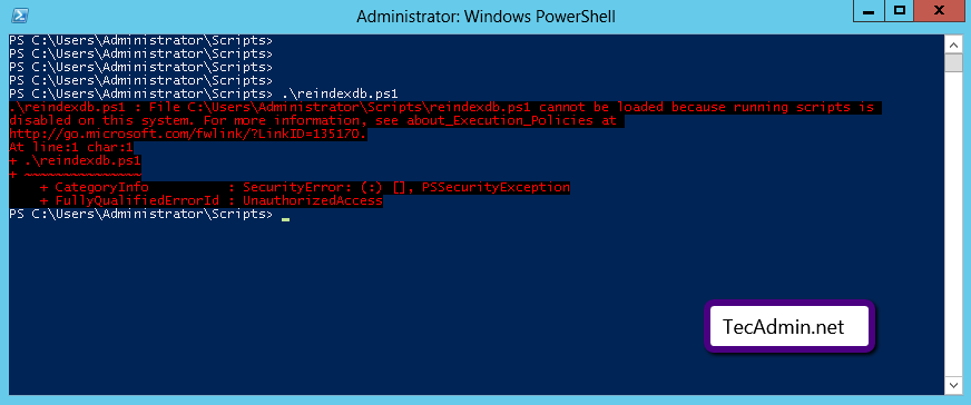 Running Scripts Is Disabled On This System Windows 10 Powershell