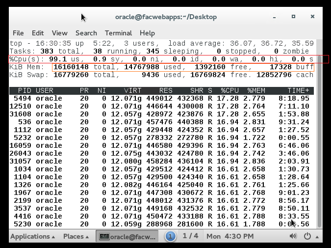 Oracle CPU Used By This Session