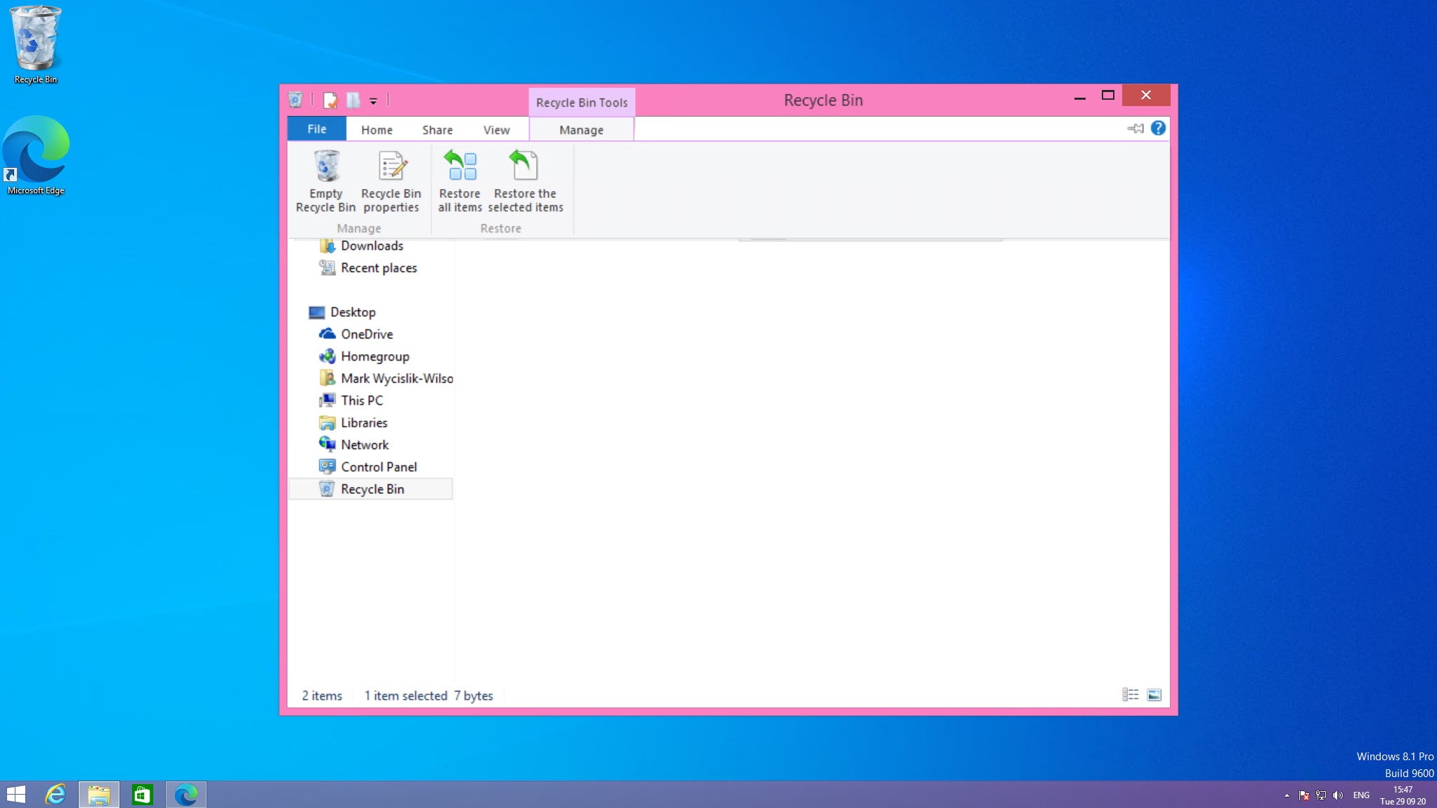 How To Recover Deleted Folder In Windows 8