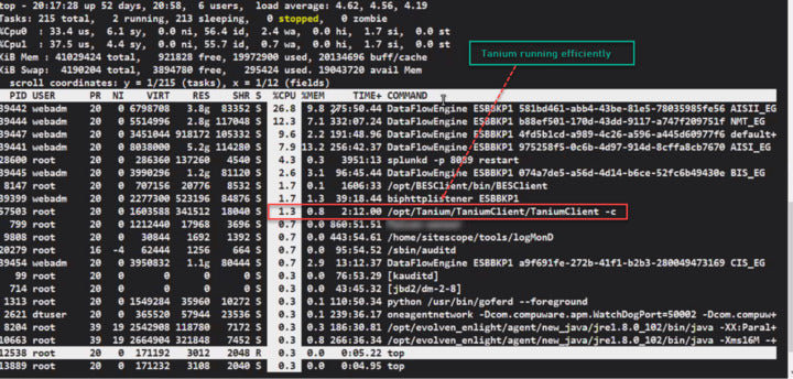 Tanium Client Extension Coordinator High CPU Usage