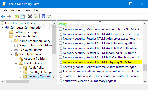 Network Security Restrict Ntlm Incoming Ntlm Traffic