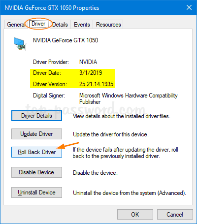 How To Roll Back Graphics Card Driver