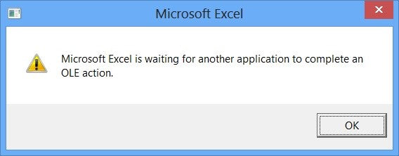 What Is An Ole Action In Microsoft Excel