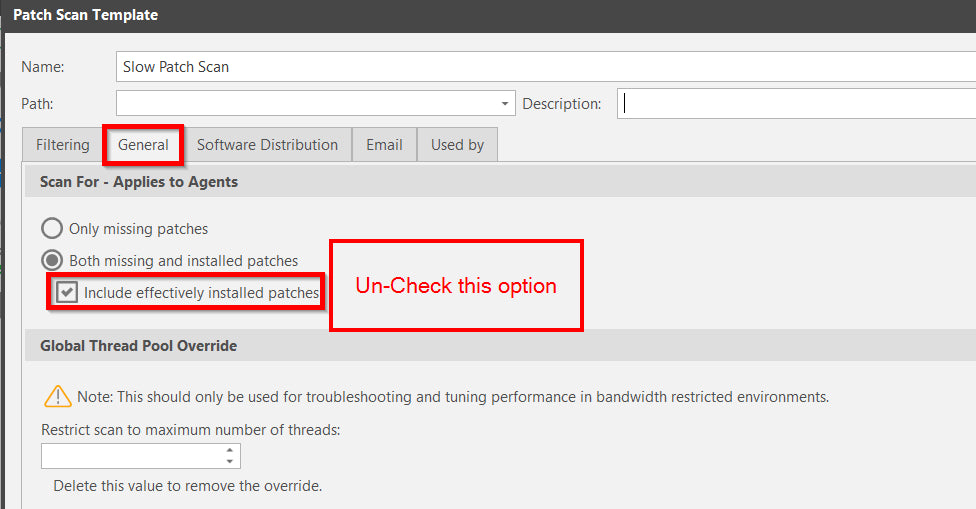 Shavlik Patch Scanner High CPU