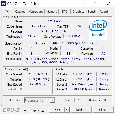 Genuine Intel R CPU 0000