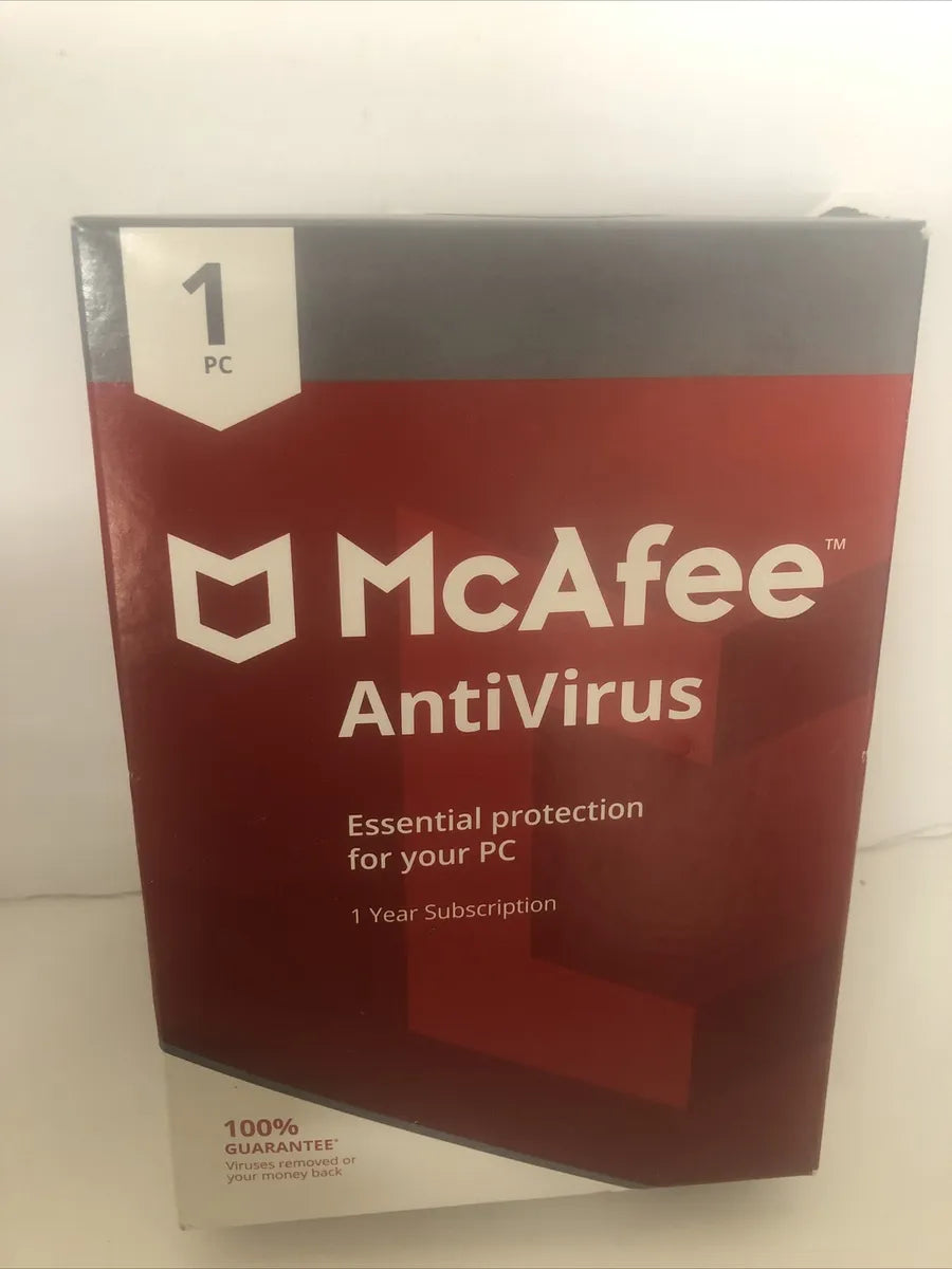 McAfee Antivirus Essential Protection For Your PC