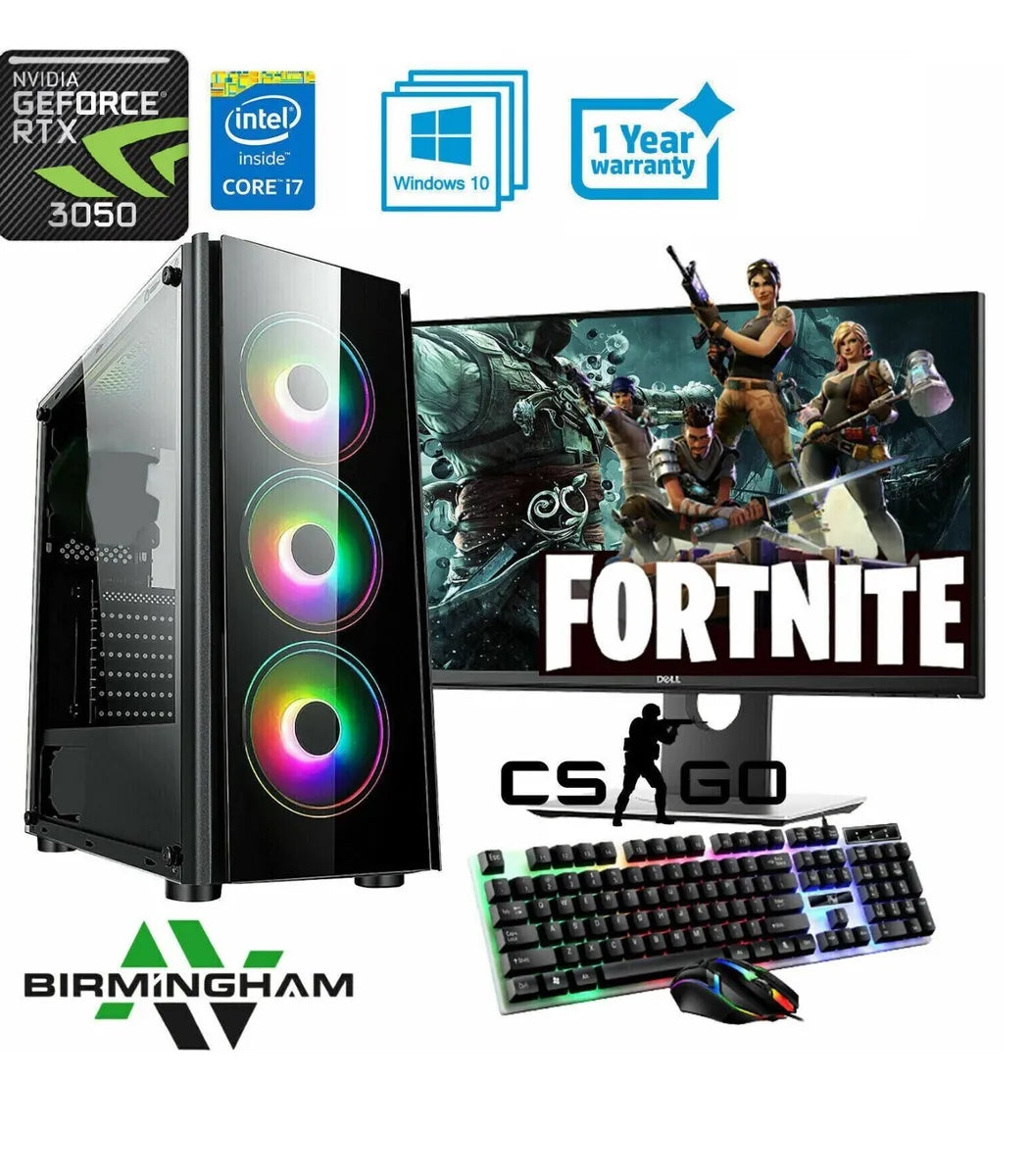 Gaming PC Bundle With Graphics Card