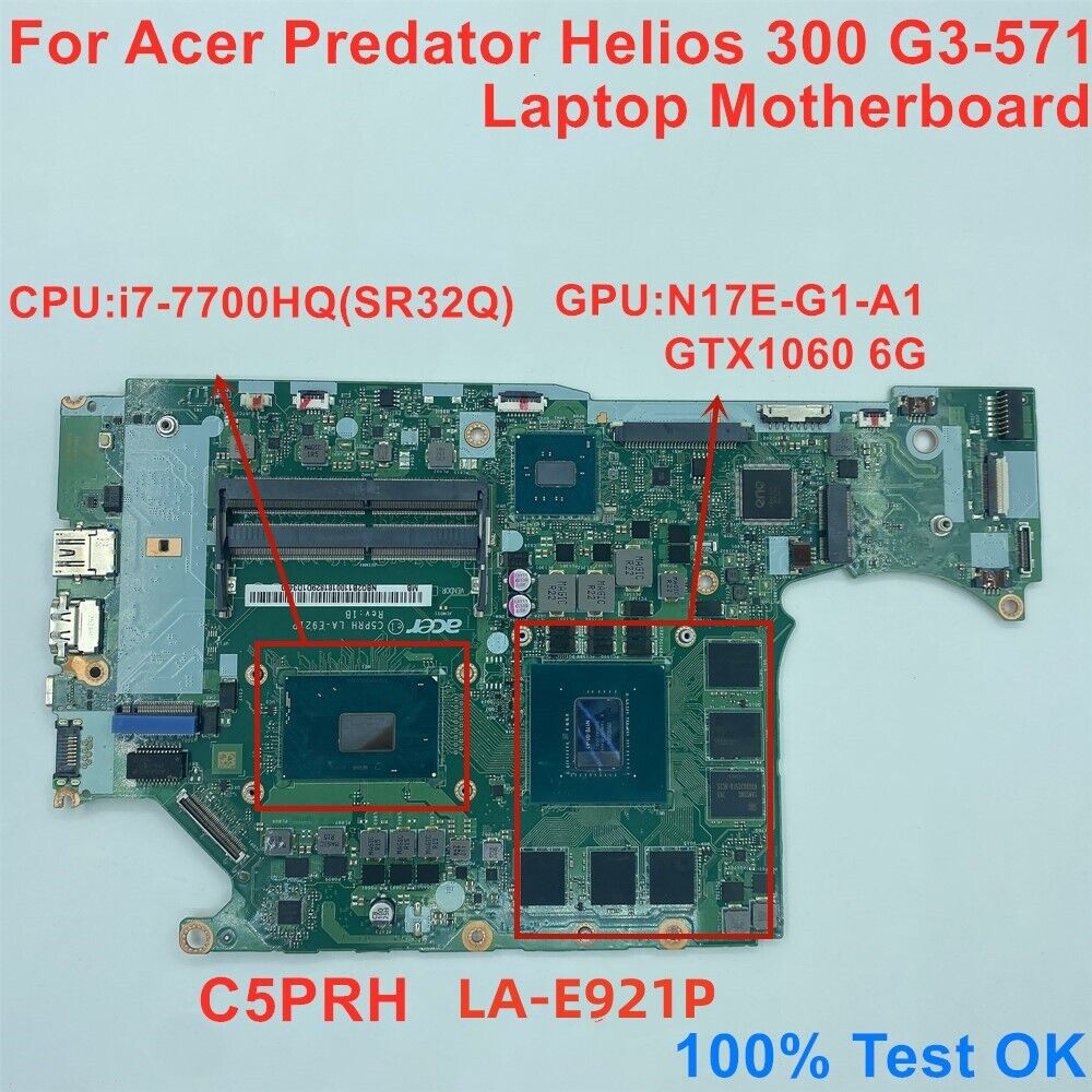 Acer Predator Helios 300 CPU