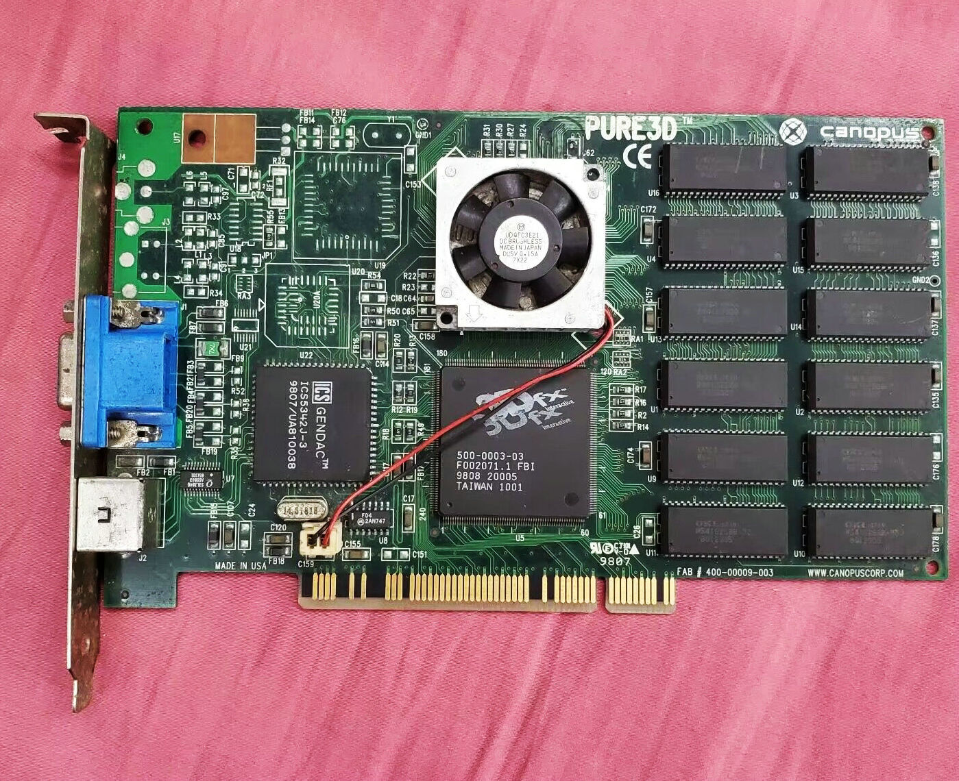 Voodoo Graphics Card For Sale