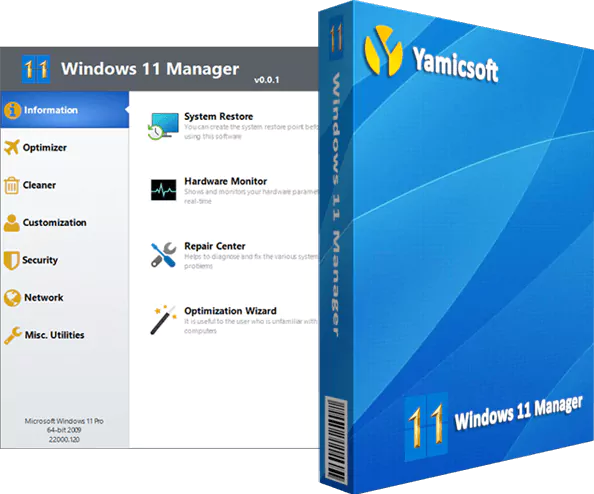 Yamicsoft Windows 11 Manager