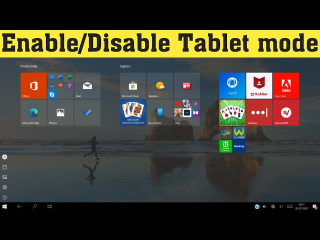 How To Turn Off Tablet Mode Windows 11