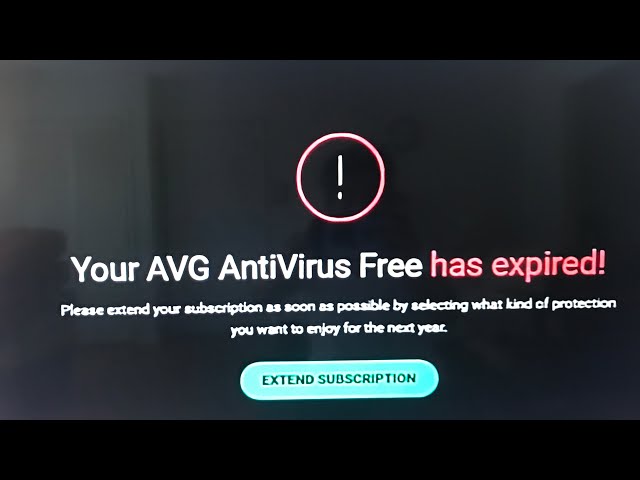 Your Avg Antivirus Free Expires