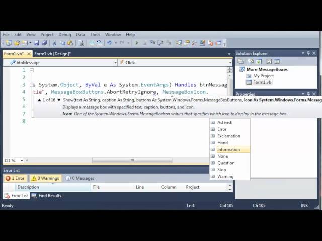 Text Box Example On Visual Basic How To Make A Message Box In Visual Basic
