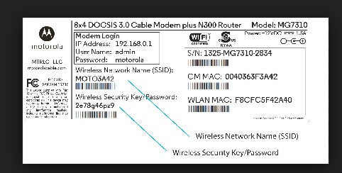 Where Is The Network Security Key On A Router