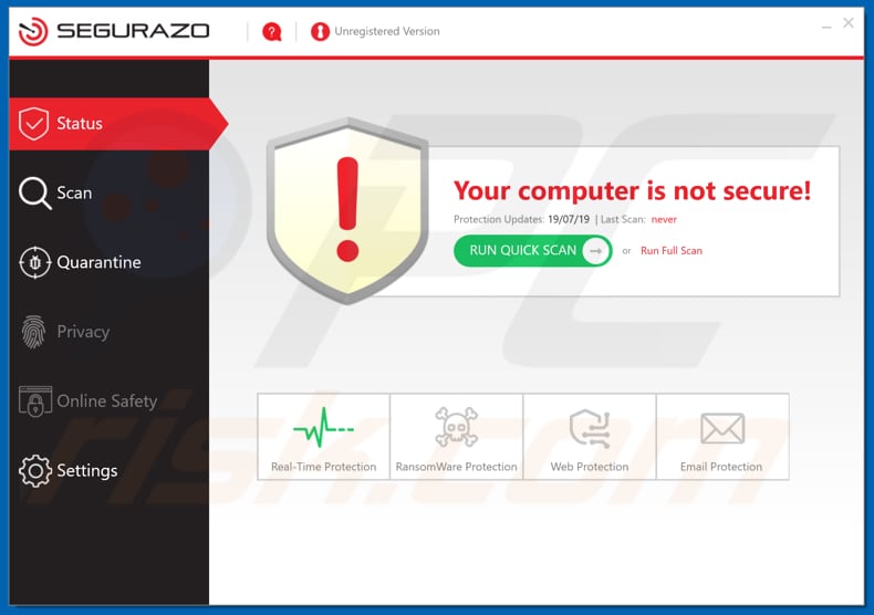 Is Segurazo Antivirus A Virus