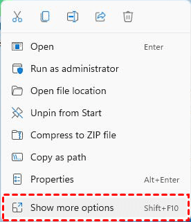 Windows 11 Context Menu Always Show More Options