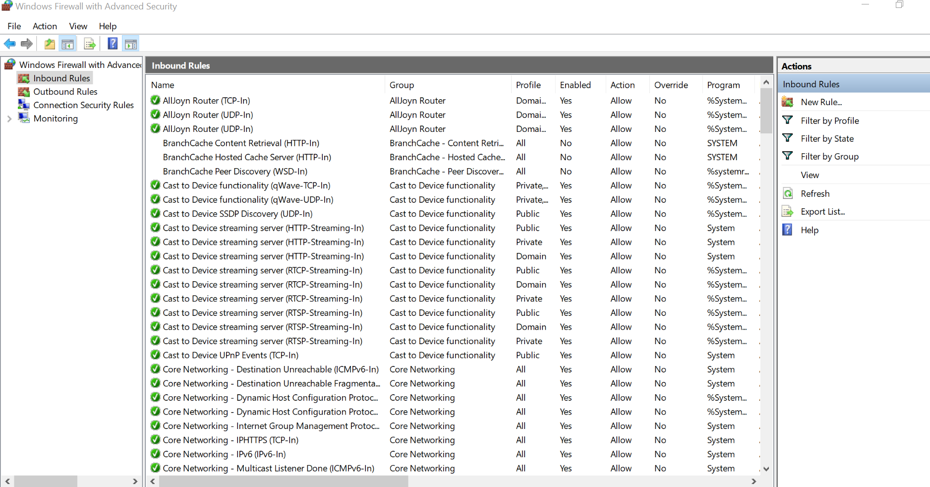 All The Rules On A Firewall Are Exceptions.