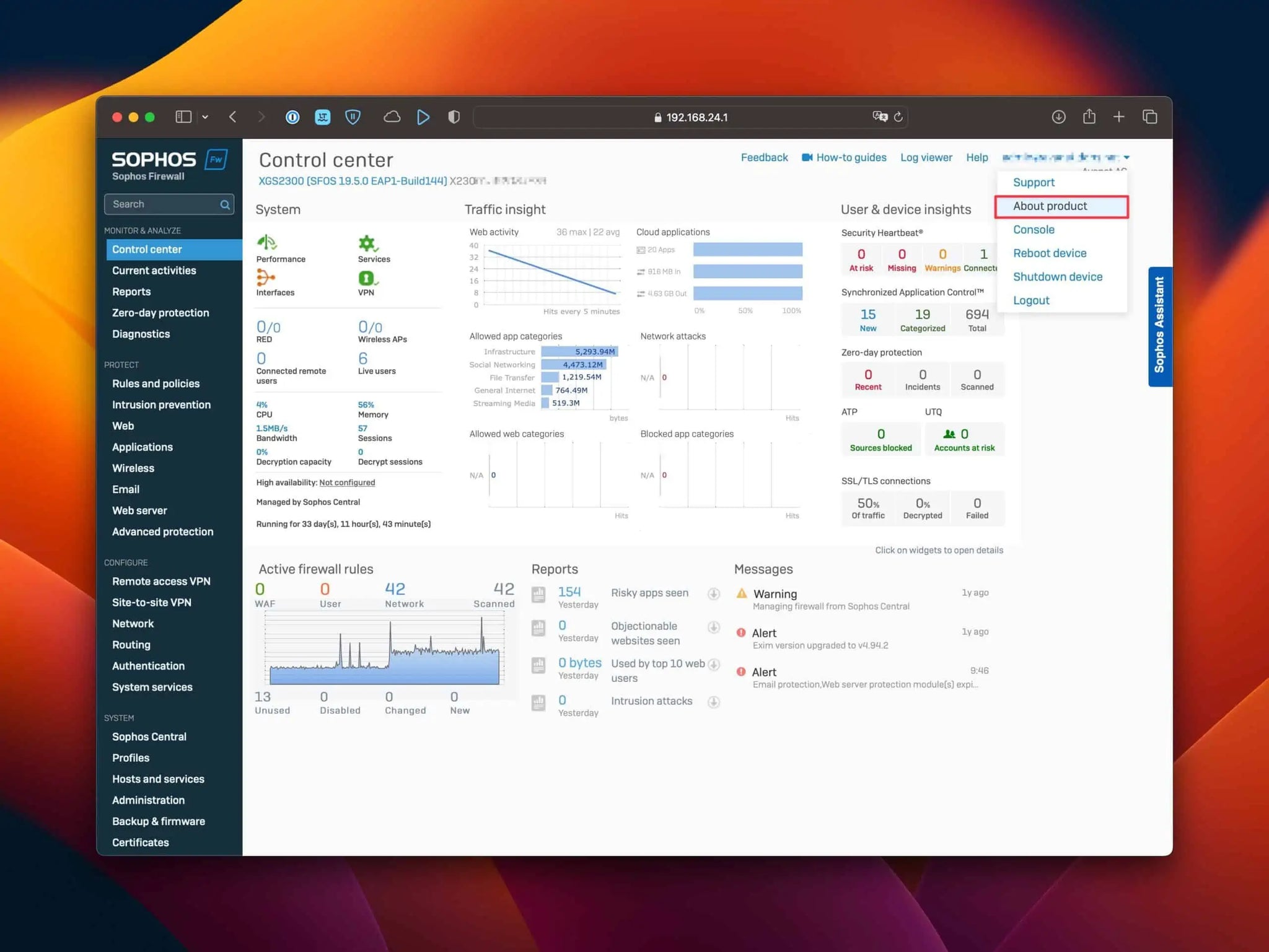 How To Activate Sophos Firewall License