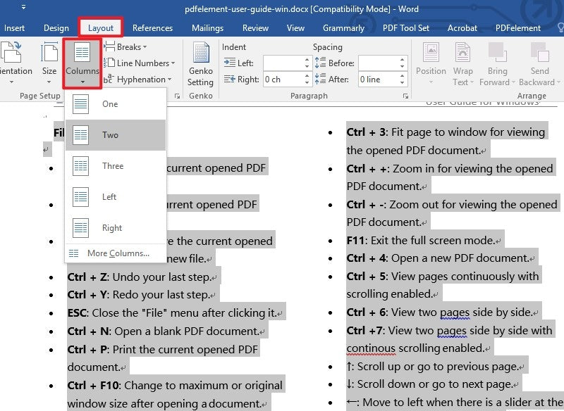 Microsoft Word How To Separate Pages
