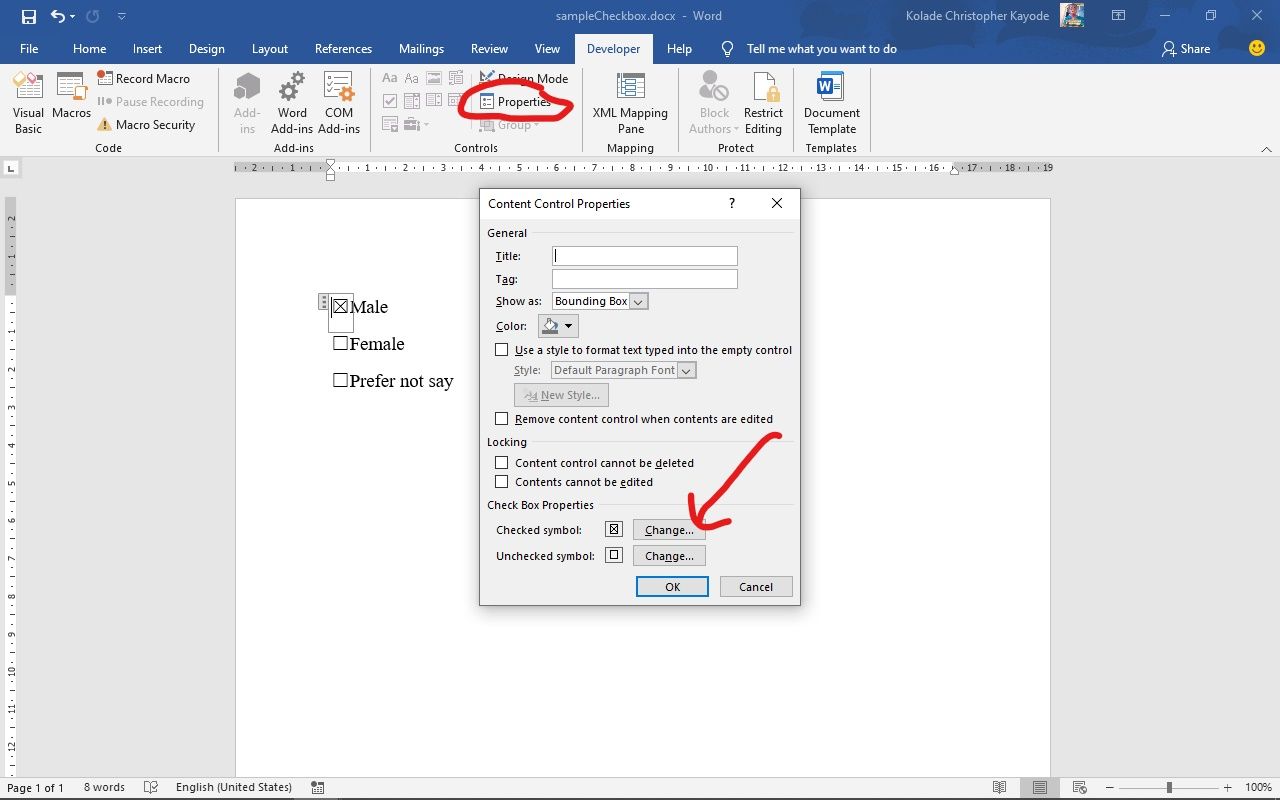 How To Tick Boxes In Microsoft Word