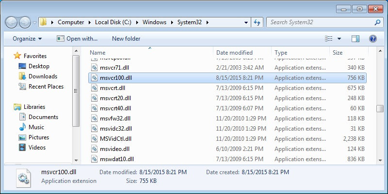 Where To Put Dll Files Windows 8.1