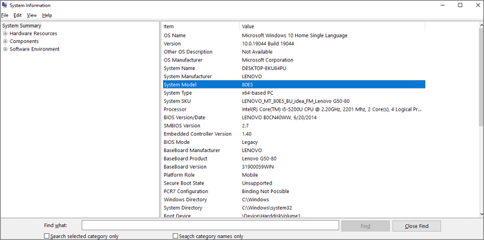 Windows 11 Get Motherboard Model