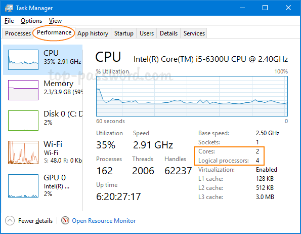 How To Find CPU Cores In Windows