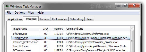 What Is Tiworker Exe Windows 8.1